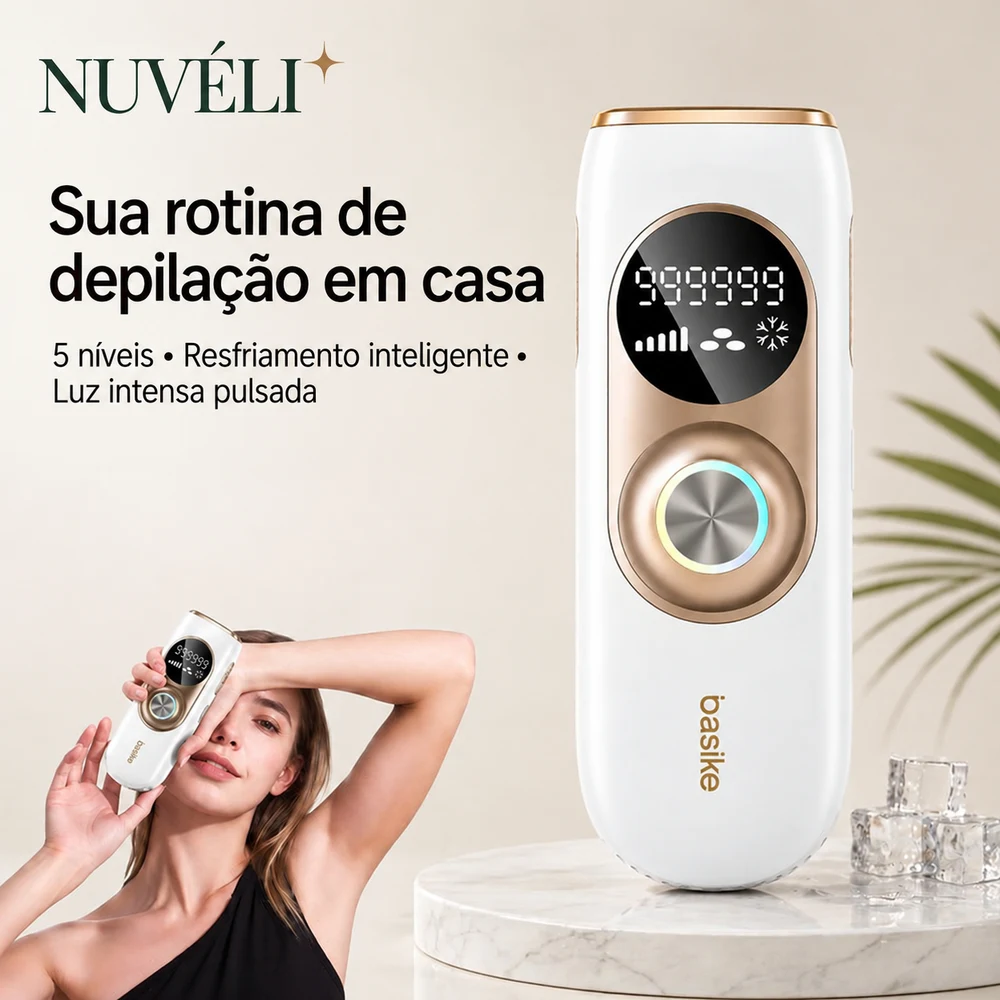 Depilador IPL Basike TMY345 — seleção NUVÉLI